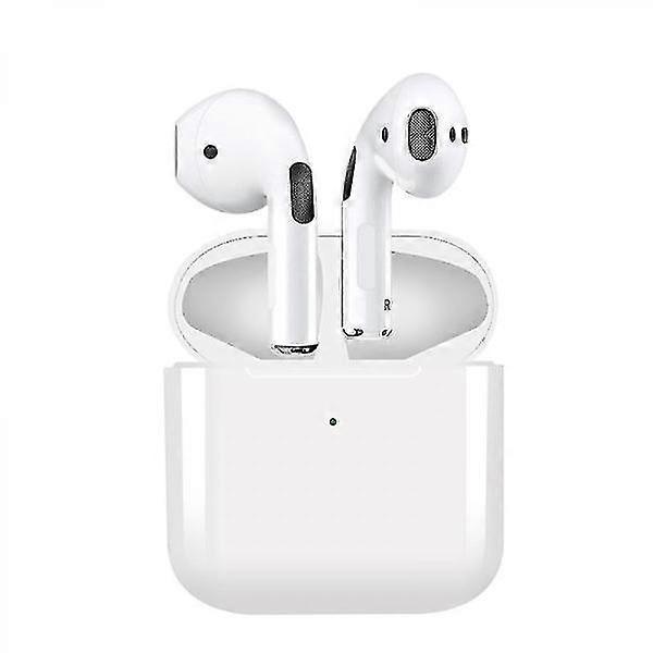 Airpods 5. Fones de ouvido Bluetooth compatíveis com Nesil Iphone e Android, Fones de ouvido Bluetooth sem fio, compacto e requintado, fácil de transportar, branco