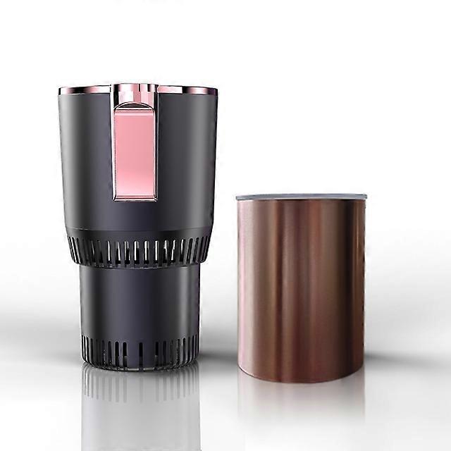 DC 12V Car Vehicle Heating Cup Warmer Cooler Car Heating Cooling Cup 2-in-1 for Office Cup Cooling Beverage Travel Drinks Cans