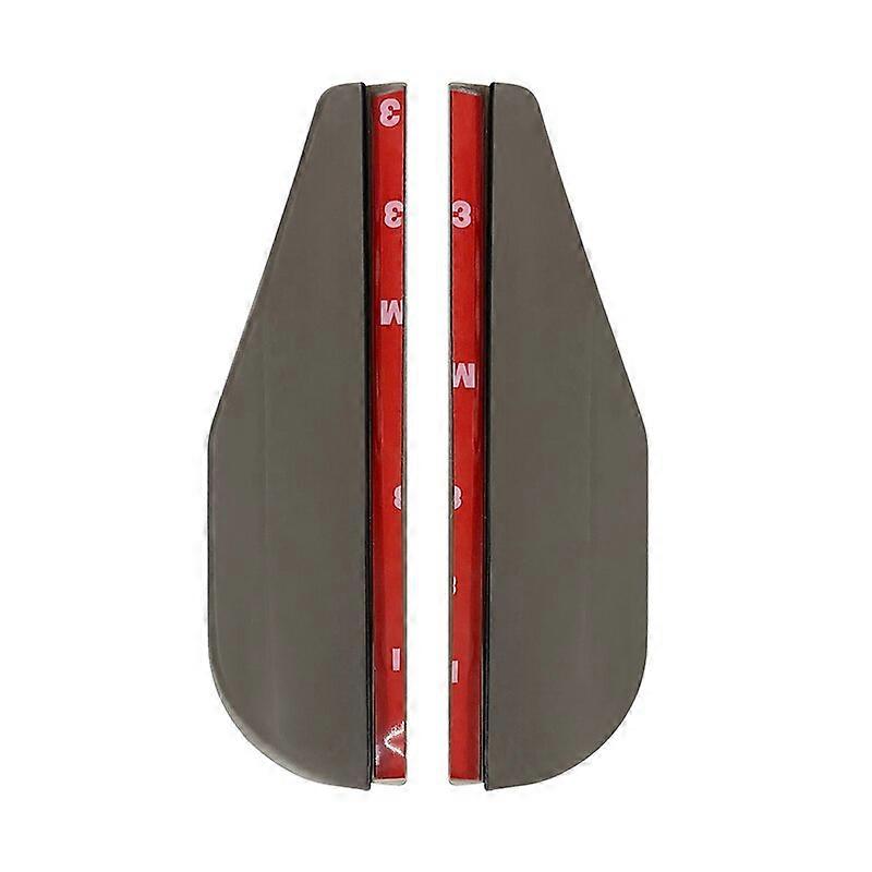 Car Interior 2PCS Car Rearview Mirror Rain Eyebrow Carbon Fiber Sun Visor Shade Cover Protector Clear Vision for Rain Car Mirror Accessories