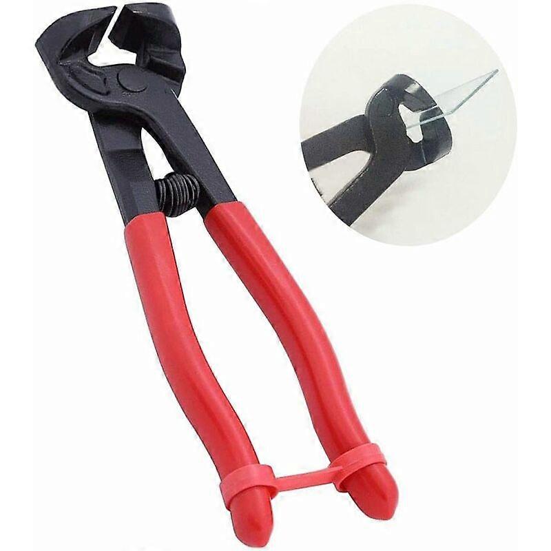 200 mm professional cutting pliers / nibbler with ceramic carbide tip