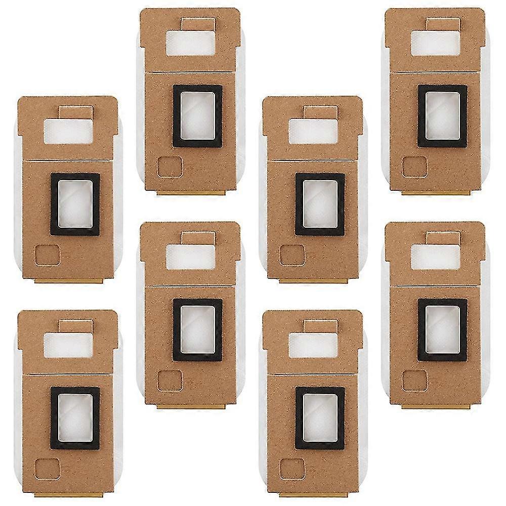 Dust Bag For Roborock S7 S7+ Vacuum Cleaner Auto-empty Dock -8pcs