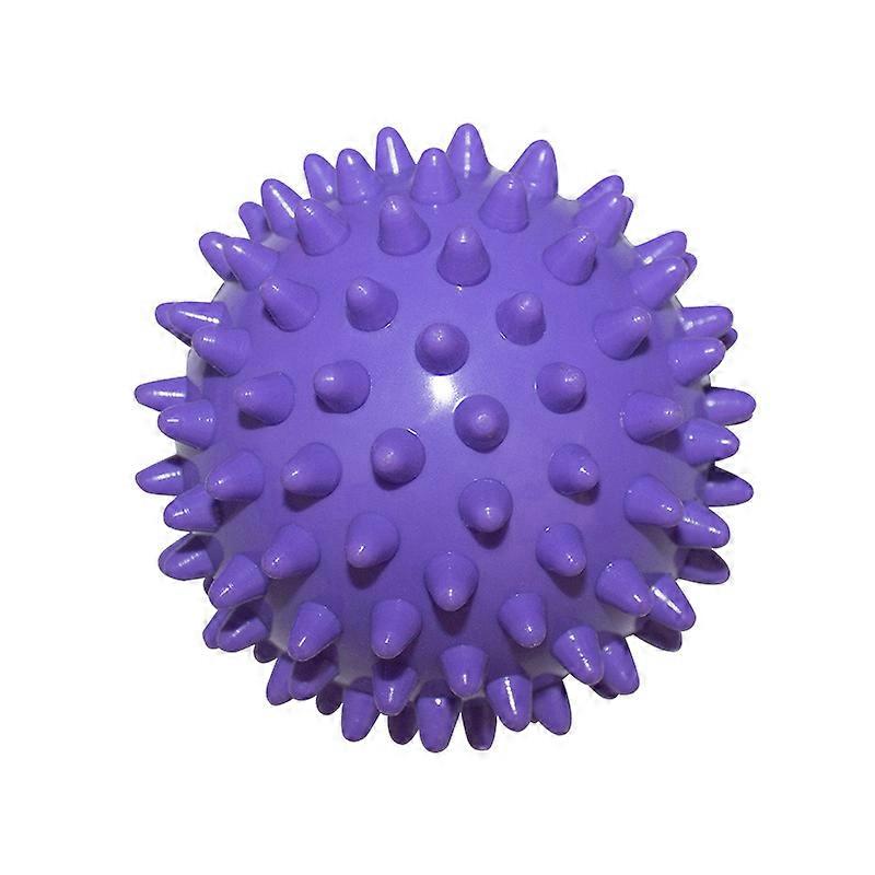 9cm soft massage ball x 1 (purple) - trigger point reflex pressure release