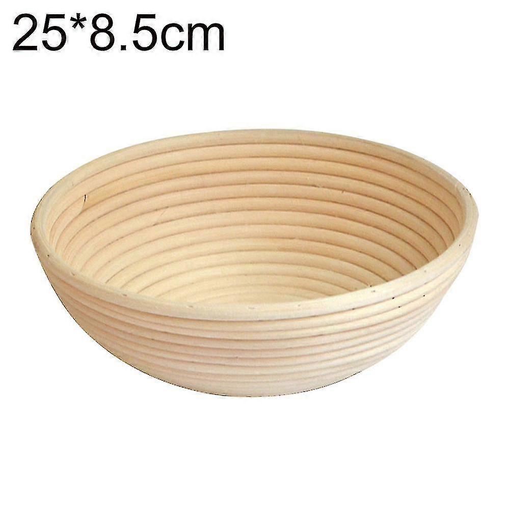 Rattan Woven Bread Fermentation Baking Storage Basket Dough Proofing Holder