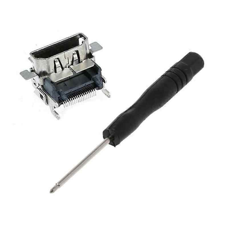 For Box One Slim Hdcompatible Port Connector Jack with Screwdriver Kits Set