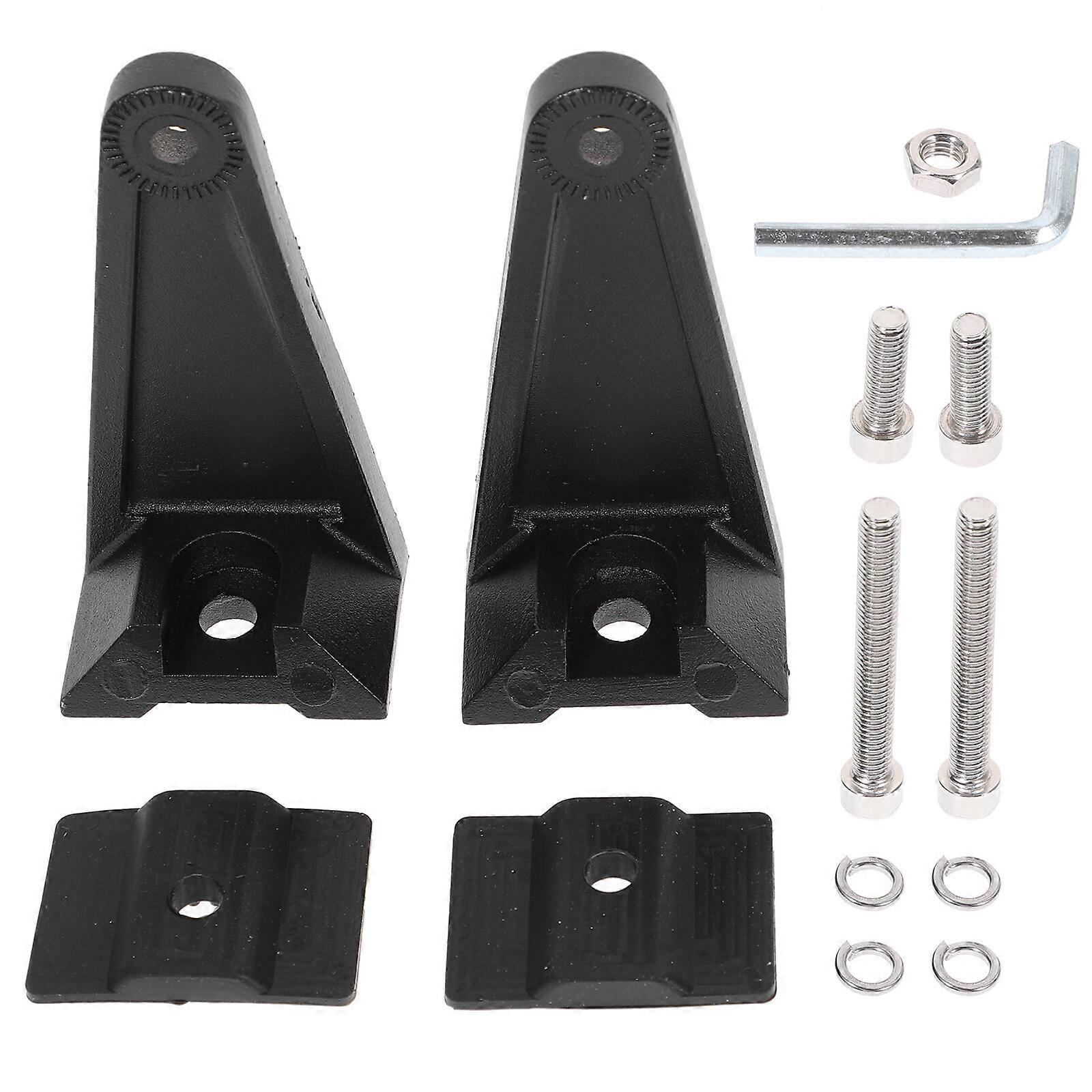 Universal Work LED Light Bar Bracket Bar Side Mounting Bracket Rubber Pad Bracket For Truck