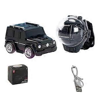 Mini Remote Control Watch Car Toy 2.4GHz 2022 Wrist Racing Car Watch USB Charging  Small RC Interactive Toys Gift For Boys Girls Birthday