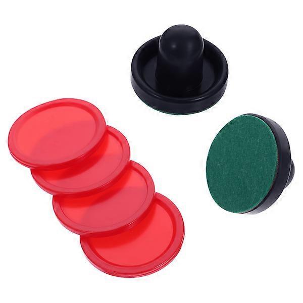 1 Set Air Hockey Pushers Pucks Replacement for Game Tables Goalies Header Kit