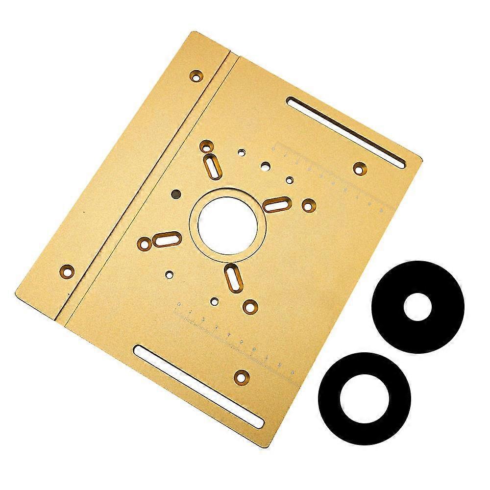 Precision Router Lift - Wood Router Aluminum Alloy Lifting Base For Woodworking Router Table Working Benches Diy Tools