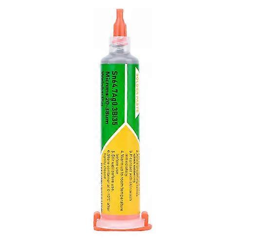 Solder Paste,Sn64.7Ag0.3Bi35 151℃ Melting Lead-Free Solder Pastes Multifunctional Stable Solder Pastes for Circuit Board