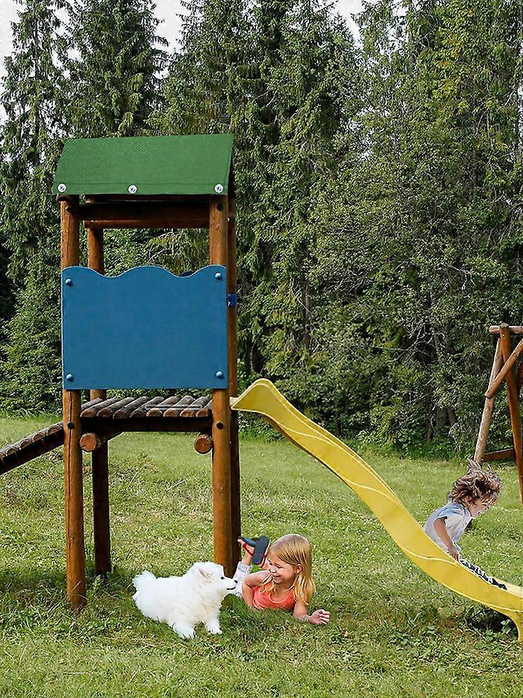 NY Uppgraderad Barnpark Reserv Canvas Set - Vattentät Swing Roof Canapy, Creative Playground Shade