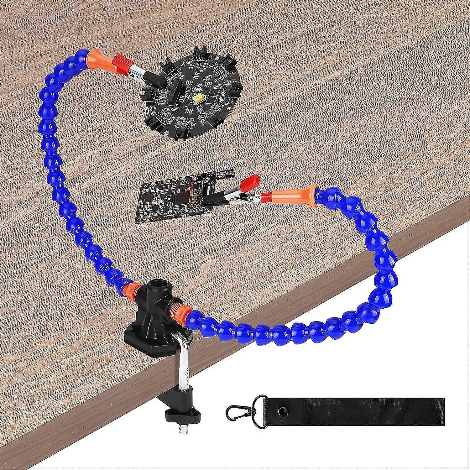 Flexible Helping Hand Third Hands Tool Solder Accessories Soldering Clamp (two Hands)