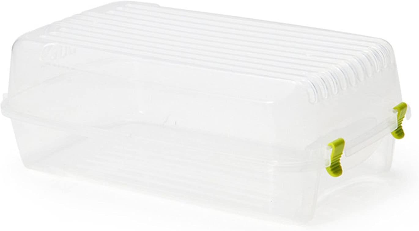 Shoe Boxes, Stackable with Plastic Connectors, Foldable, Transparent Solid Breathable Plastic