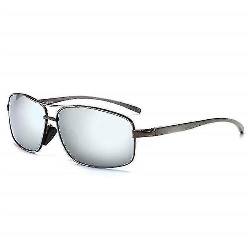 Uv400 Ultra Lightweight Rectangular Polarized Sunglasses
