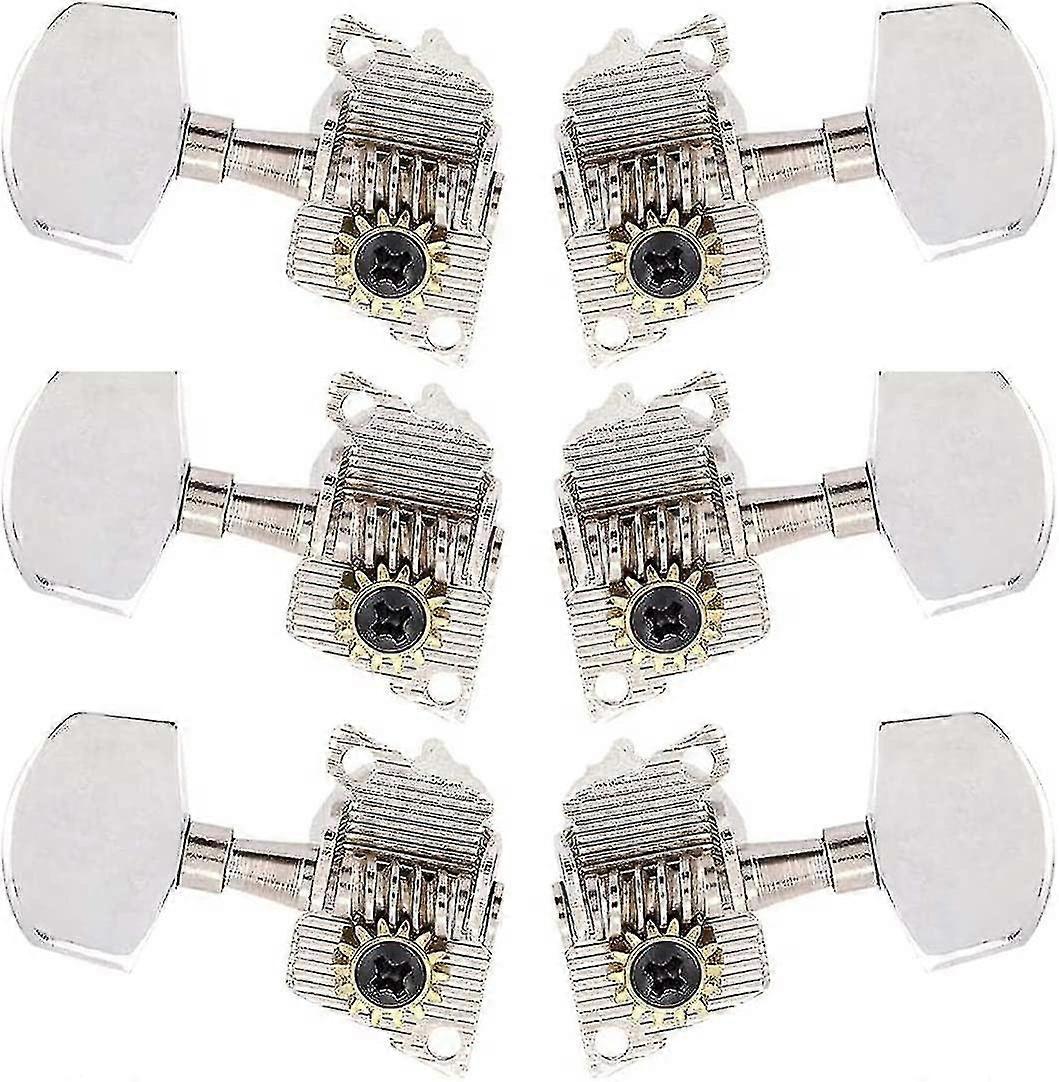 6pcs Guitar Tuning Peg Knobs Tuning Keys Tuners Machine Heads Tuner For Electric Acoustic Gift