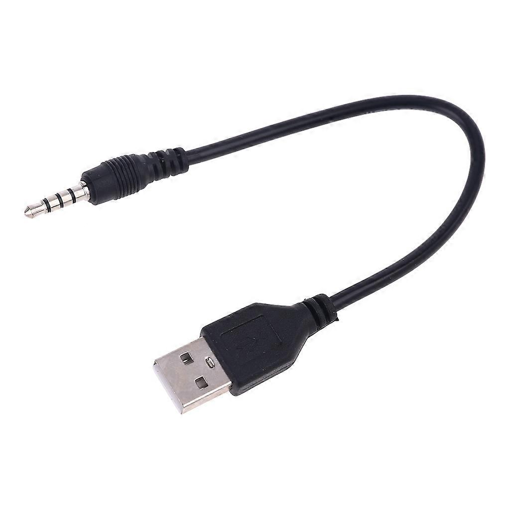 unbrand USB mâle vers 35 mm adaptateur stéréo convertisseur câble audio pour haut-parleur MP3 MP4