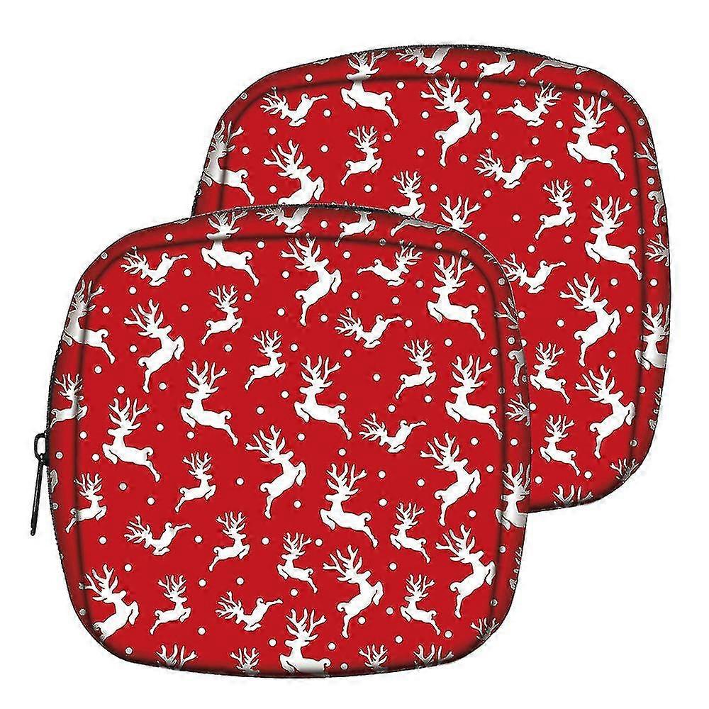 2 Pack Bolsa de almacenamiento de toallas sanitarias, bolsa de copa menstrual toallas sanitarias toallas sanitarias bolsas de cremallera