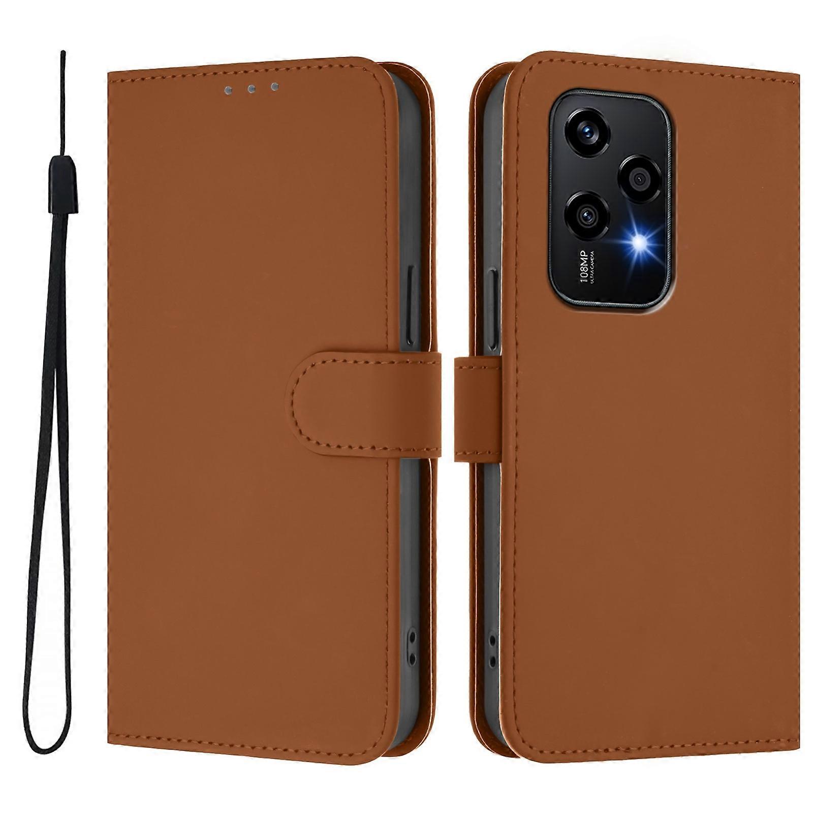 Skin Feel Leather Case For Honor 200 Lite Global