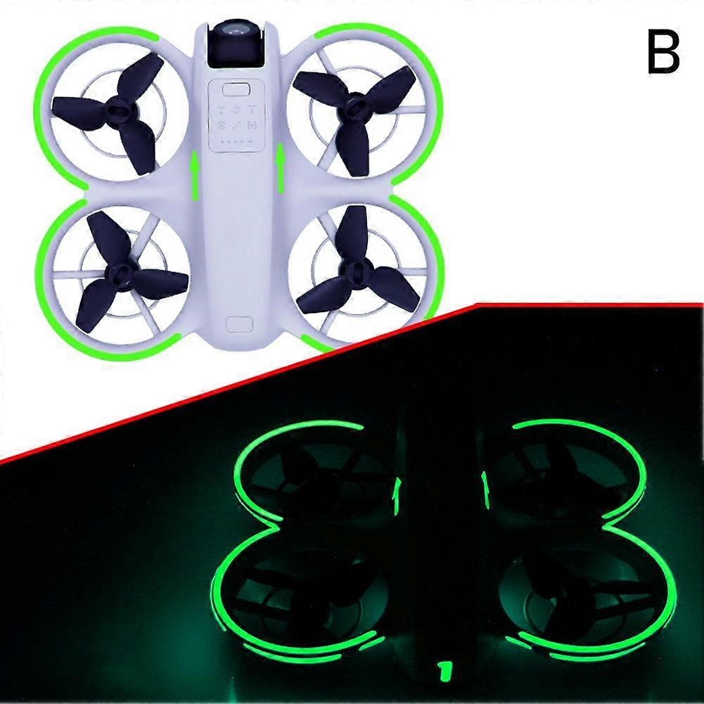 For DJI Neo Luminous Stickers, Colouful Night Light Films, Cool Stickers