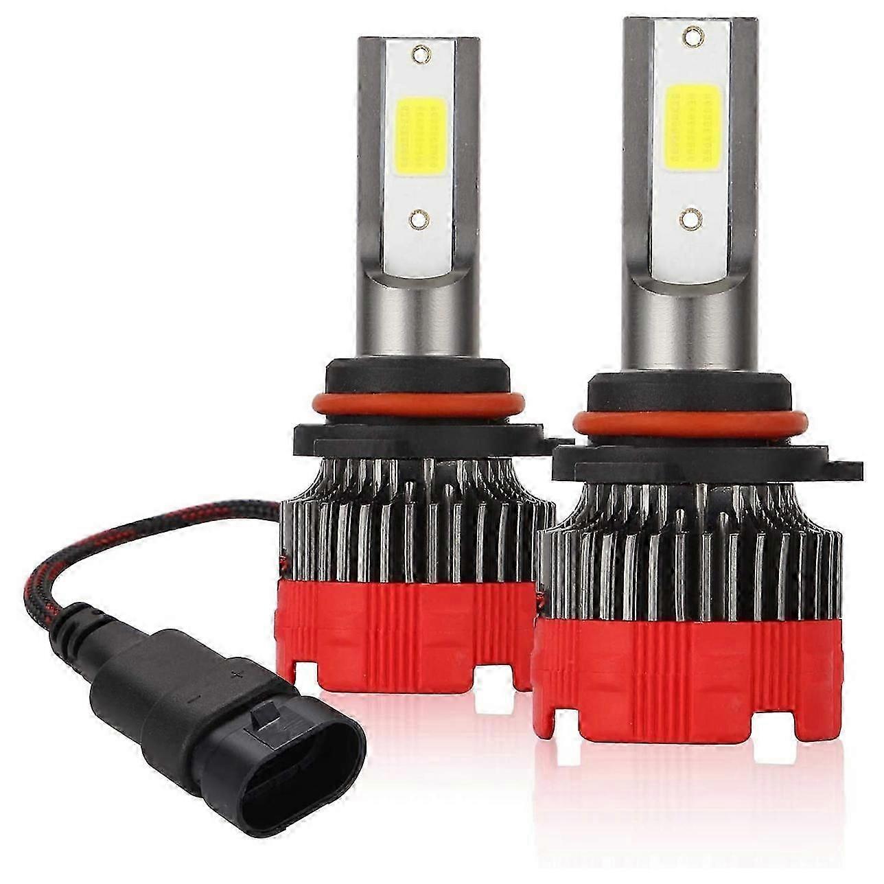 9006 LED-Scheinwerferlampen 6000K HB4 HI/Abblendlicht 55W 8000 Nebelscheinwerfer Helles wasserdichtes DOB-Kit 2 360 R