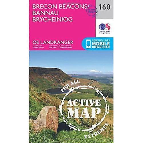 Brecon Beacons (OS Landranger Map)
