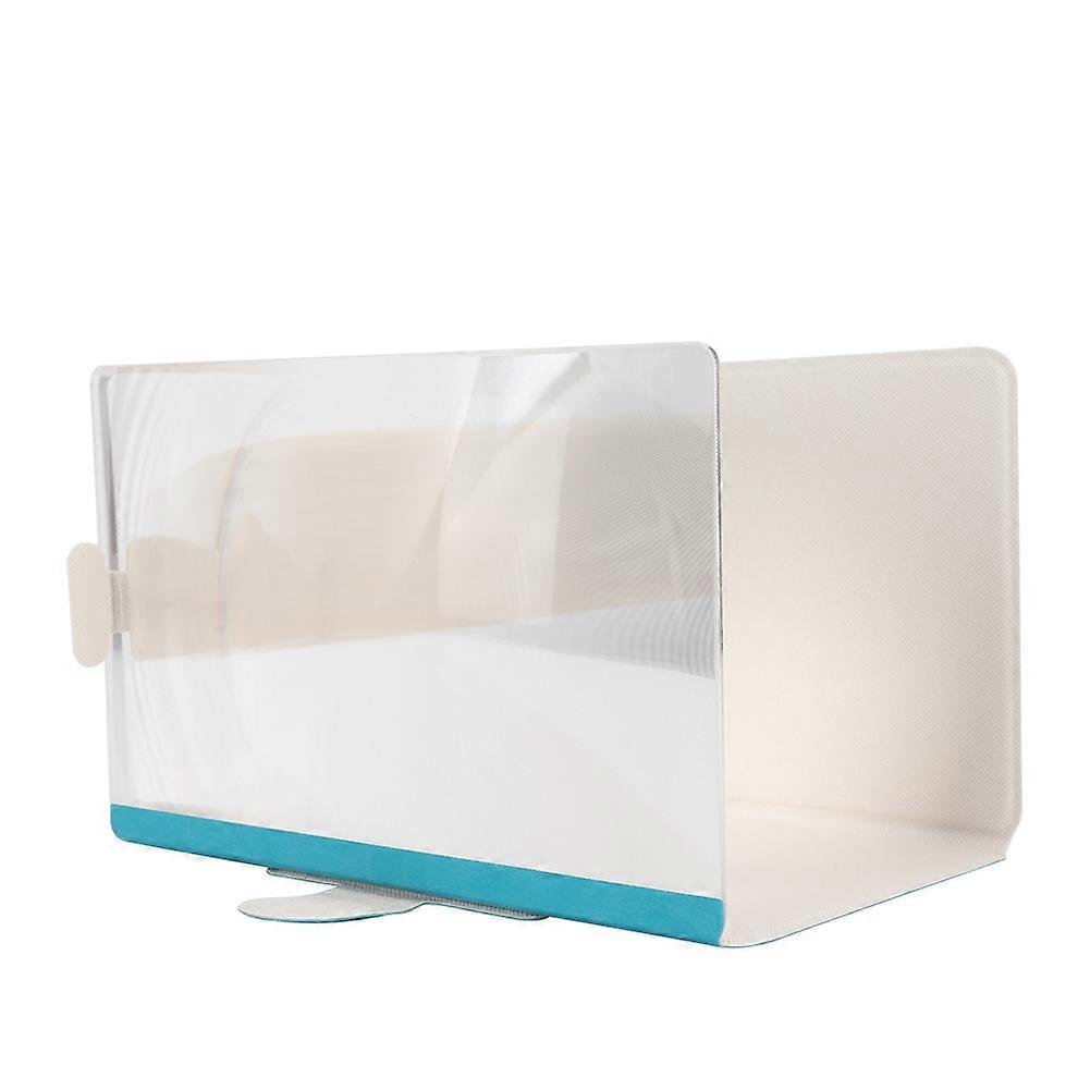 8.2inch Acrylic Mobile Phone Display Screen 3D Amplifier Cell Phone Amplifier Blue