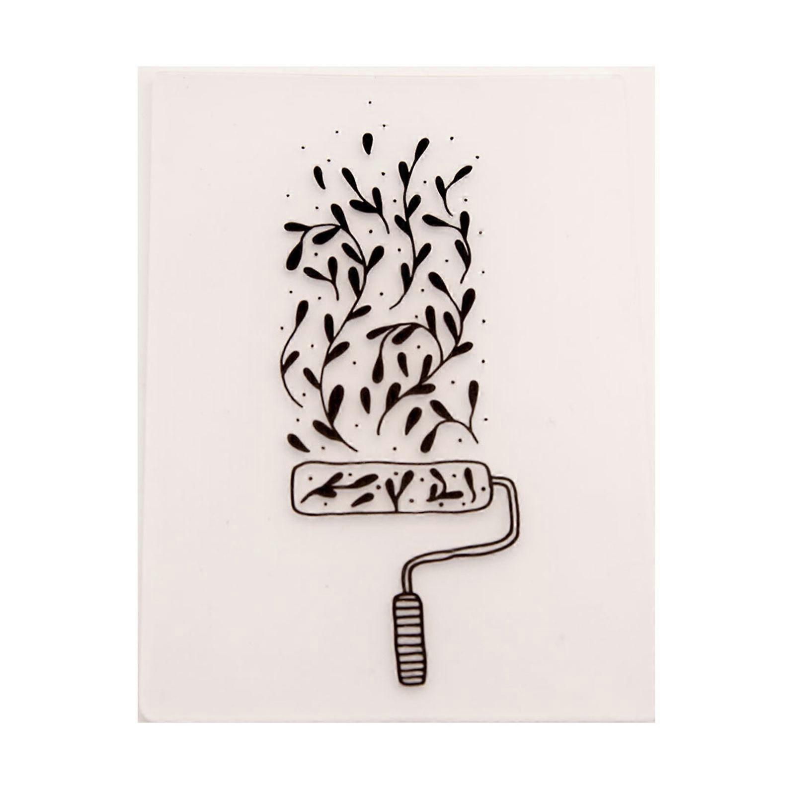 Embossing Folders Brush Template Paper Card Stencil for Card Making DIY Scrapbooking Photo Album Craft Handmade Decor