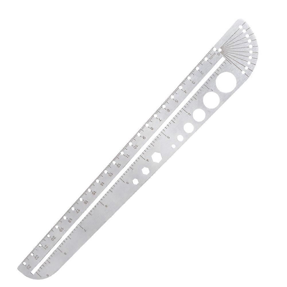 Scale Ruler, Multifunctional, Stainless Steel