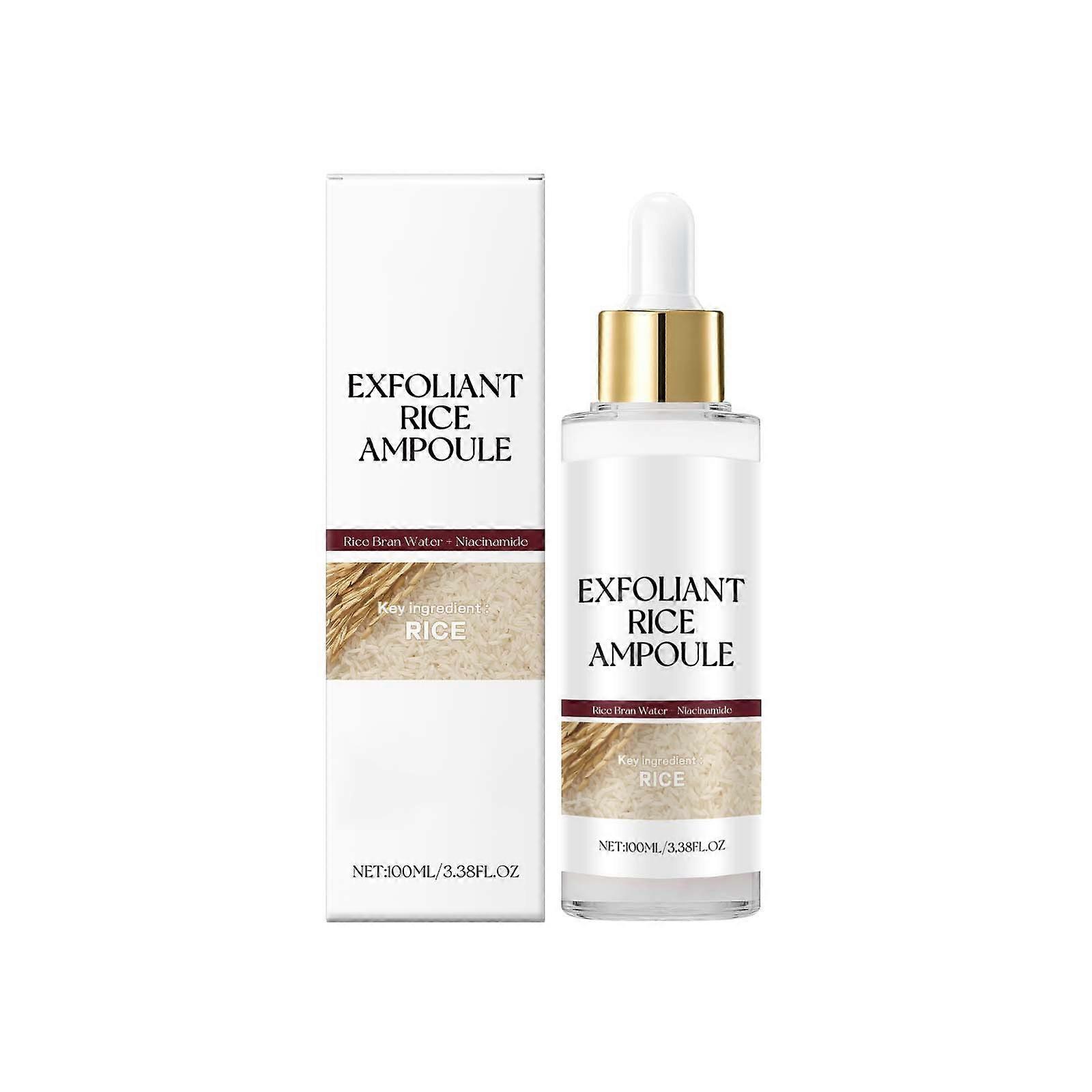 Rice Peeling Ampoule Soft Exfoliating Face And Body Scrub Dead Skin Cells Blackheads Remover For All Skin Types 00ml Deep Cleansing