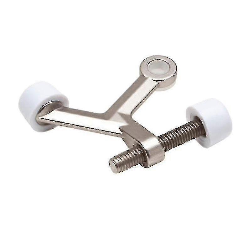 Heavy Duty Adjustable Door Stopper with Bumper Tip - Hardware