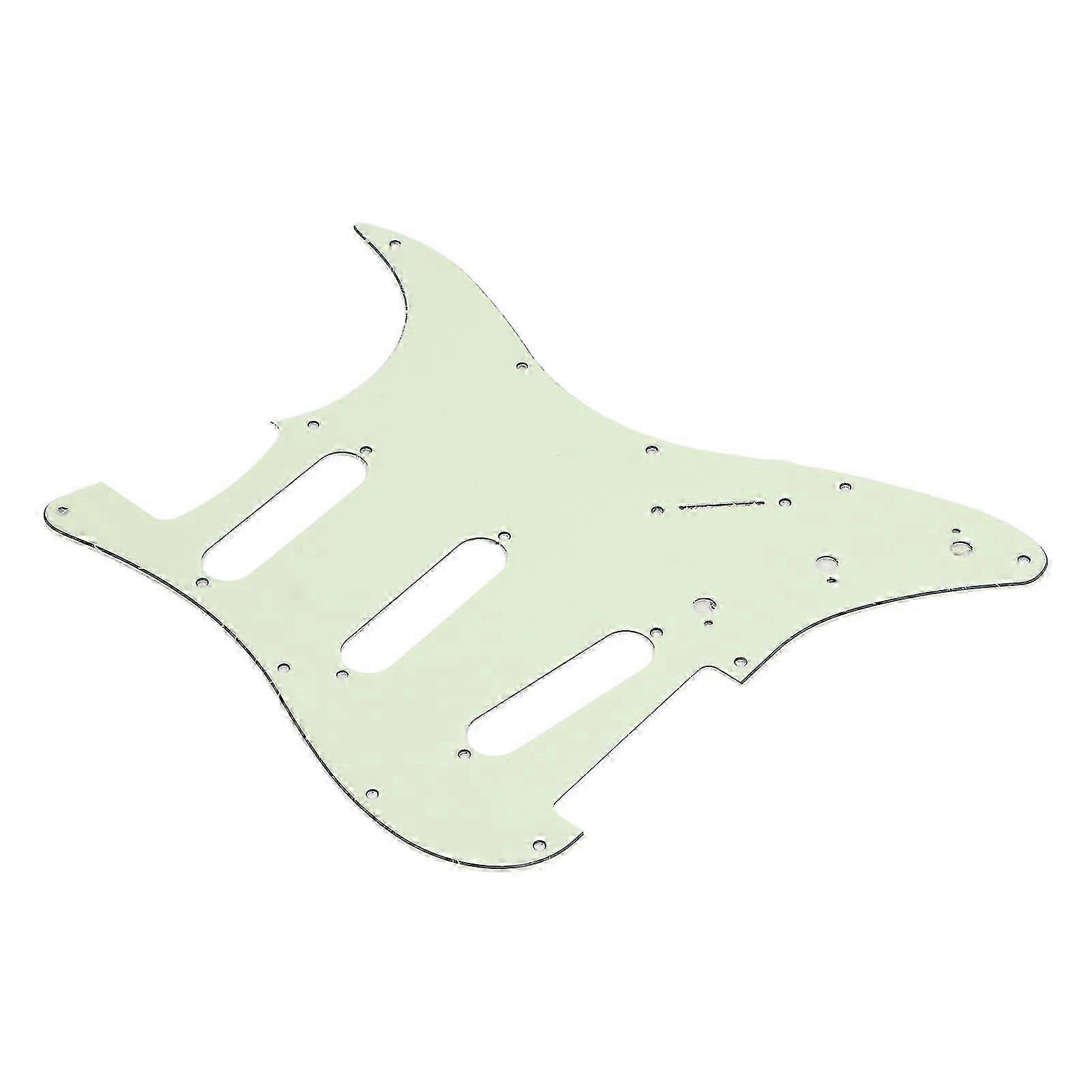 Elektrisk Gitar Pick Guard 3 Lag 11 Hull PVC Pick Guard Scratch Plate for ST Gitar F74