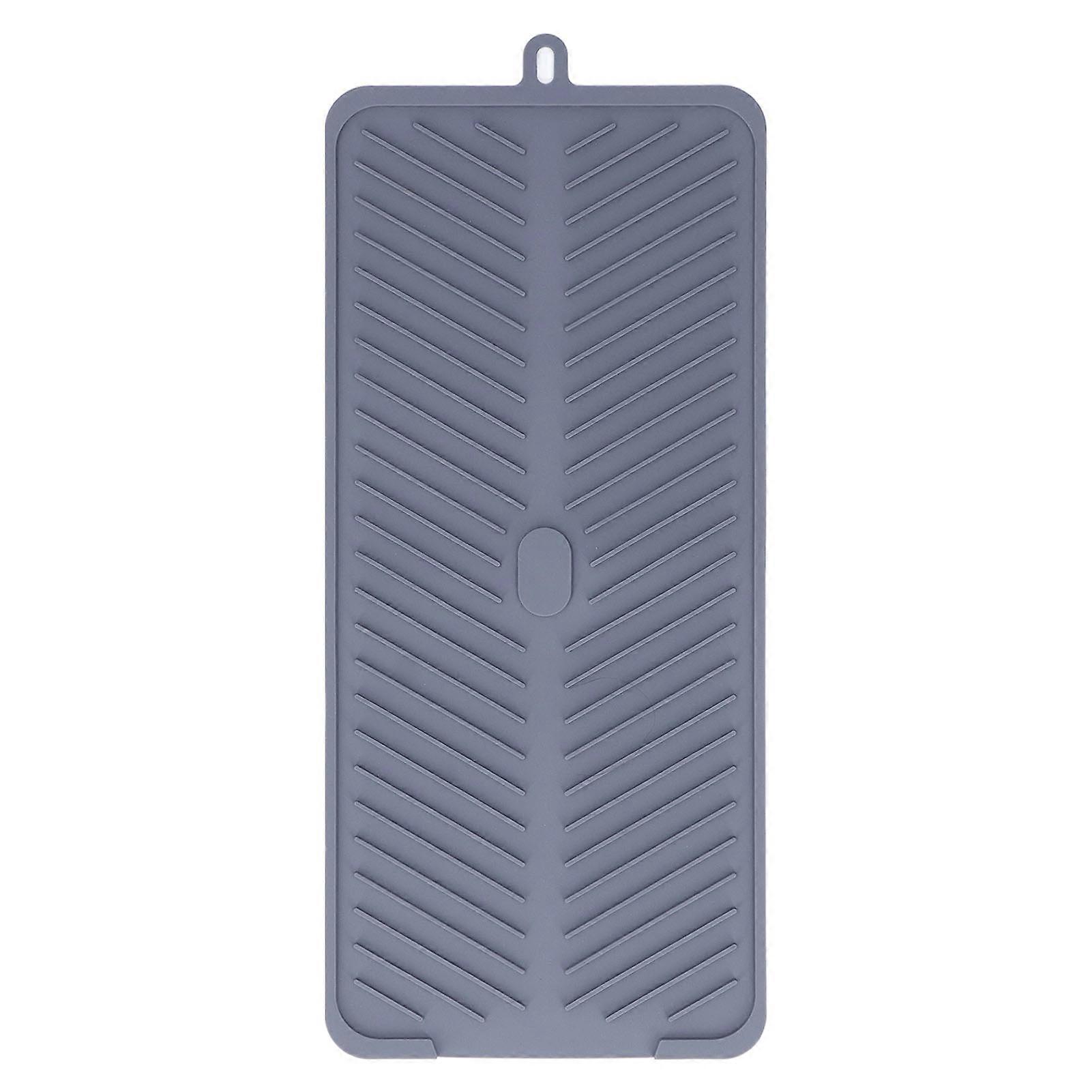 Silicone Dish Drying Mat High Temperature Resistant Dish Drainer Pad For Kitchen Counter