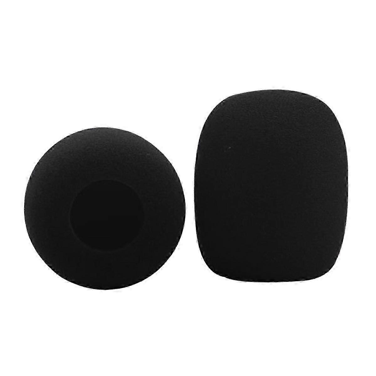 2pcs Foam Microphone Windscreen For Videomicro Condenser Microphones Mini Foam Cover
