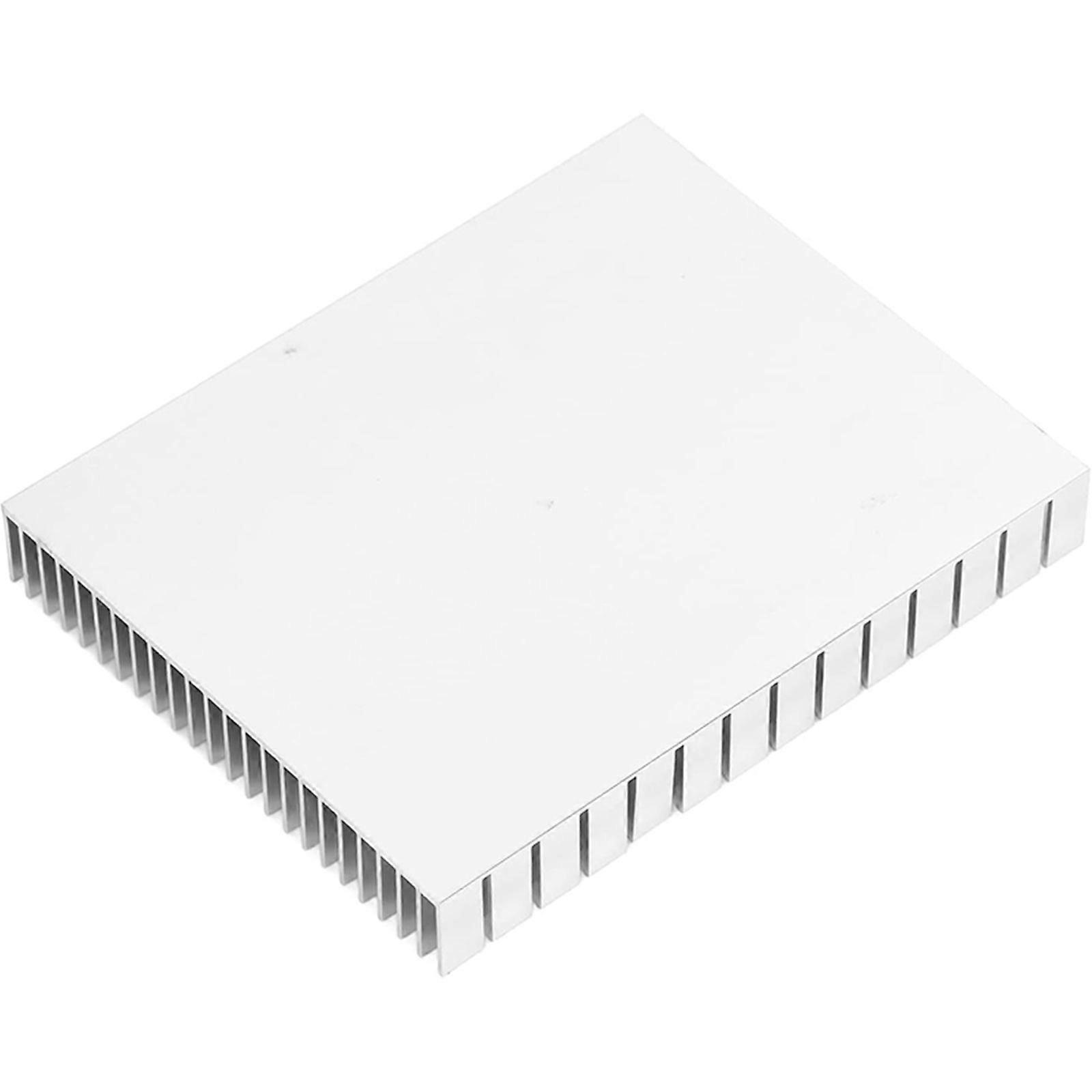 Eujgoov Aluminium Koellichaam – 150x120x20 Mm, Zwart, Geanodiseerd, Voor CPU, Versterker En Printplaten