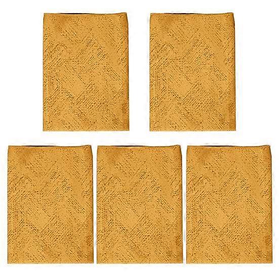 1/5 Pcs Dinner Napkin Solid Color Washable Seamless Royal Shine Glamor Table Decor for Hotel Restaurant Dining Banquet Wedding Luxurious Party Napkins