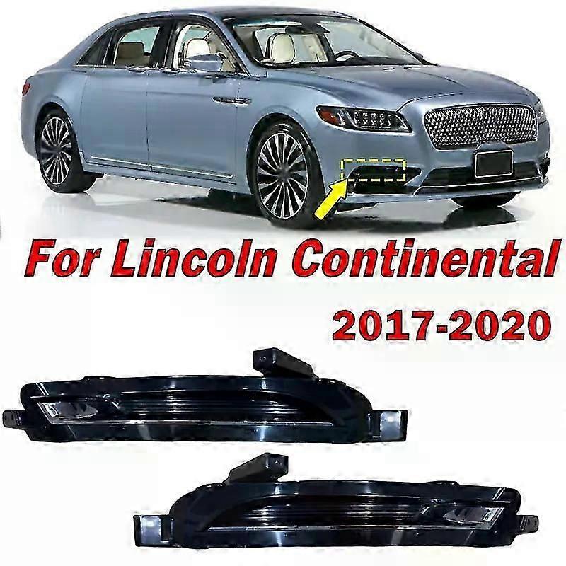 Auto Exterior Accessories For Lincoln Continental 2017-2020 Car Front Bumper Daytime Running Light Fog Lamp Signal Lamp Assembly