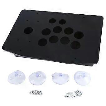 New Arcade Joystick Acrylic Panel Case for Arcade Game Machine DIY Can Be Installed Joystick Button for Retro Video Game