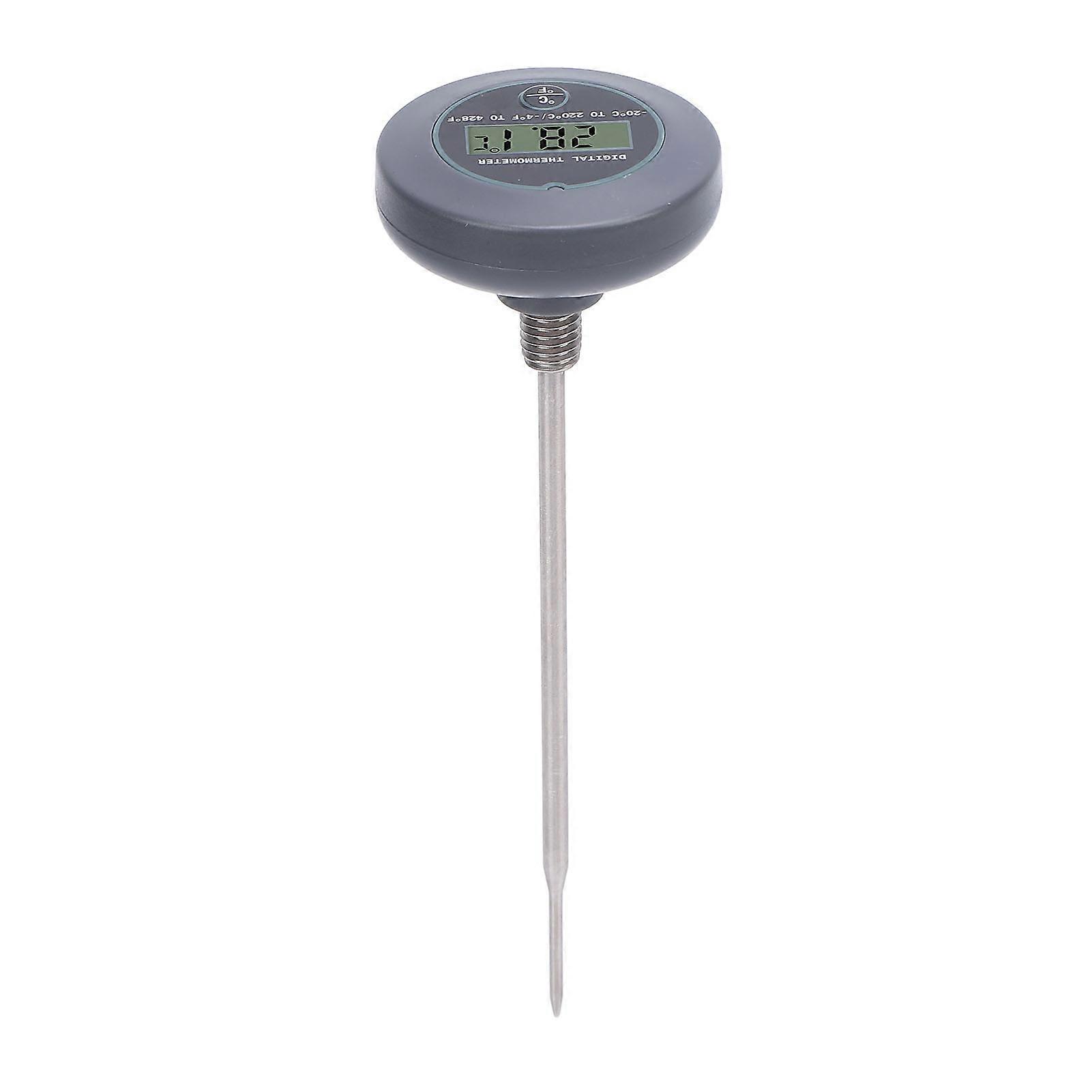 Instant Read Digital Thermometer for Coffee Makers, Milk Frothing, IP65 Waterproof High Accuracy Food Thermometer