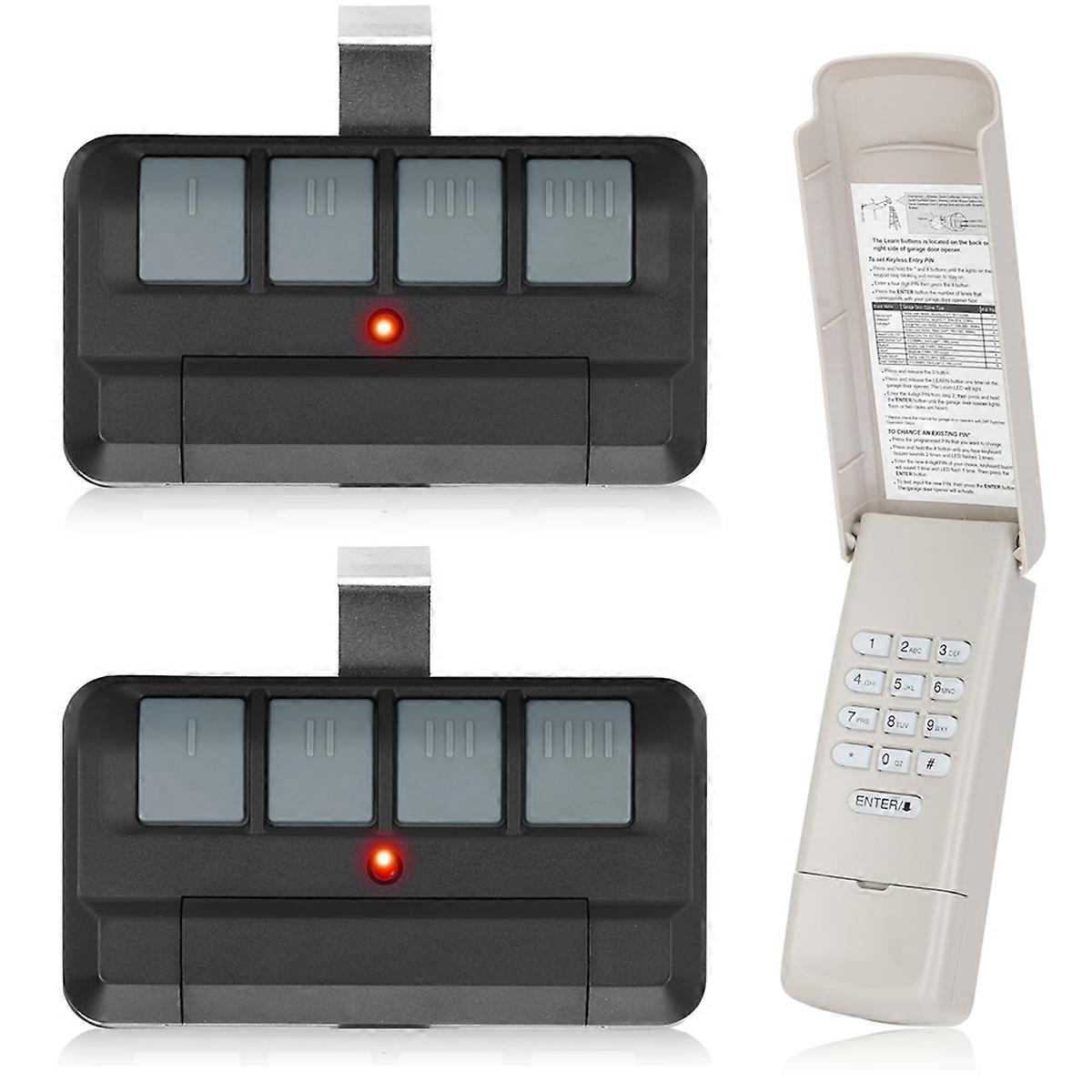 894LT Garage Door Opener Learning Keypad Remote Control