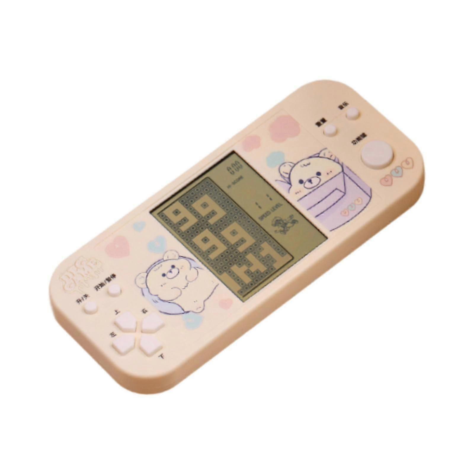 Block Game Console Lovely Retro Brick Game Machine for Boys and Girls Adults Teens