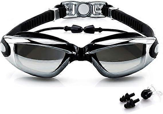 Simglasögon, Simglasögon för vuxna män kvinnor Inget läckage, Anti Fog, UV-skydd, Svart