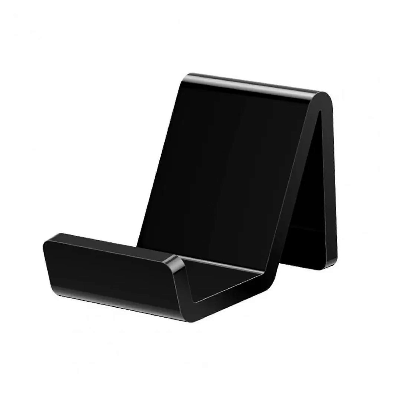 Game Handle Holder Wall Mounted Base Headphone Hook Desktop Gamepad Display Stand Headset Holder Acrylic Game Controller Holder(Black)