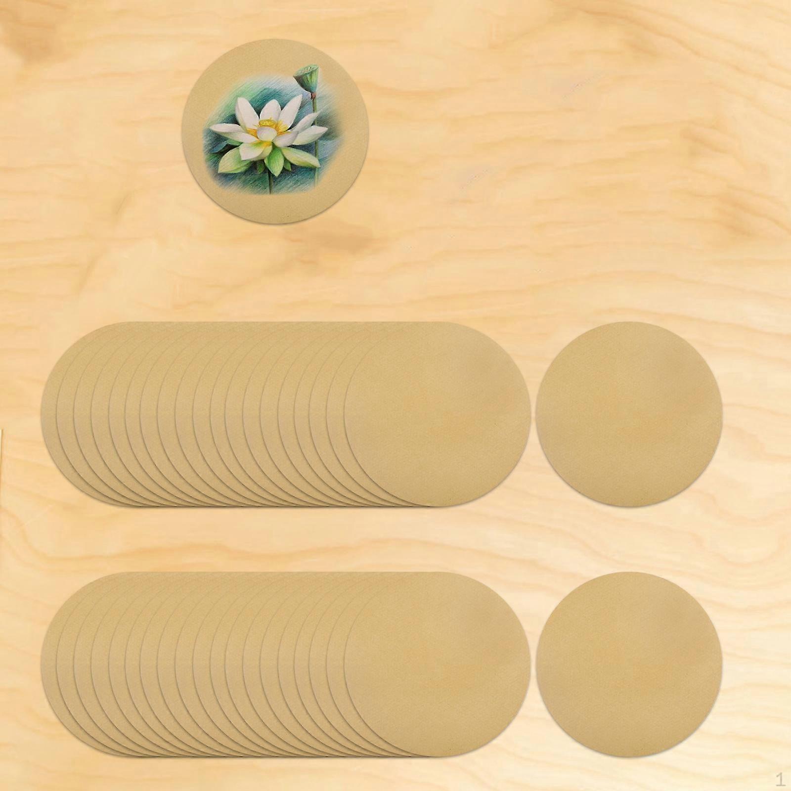 20 Pieces Kraft Paper Card Stock Drawing Handcrafts Craft for Party Invitations