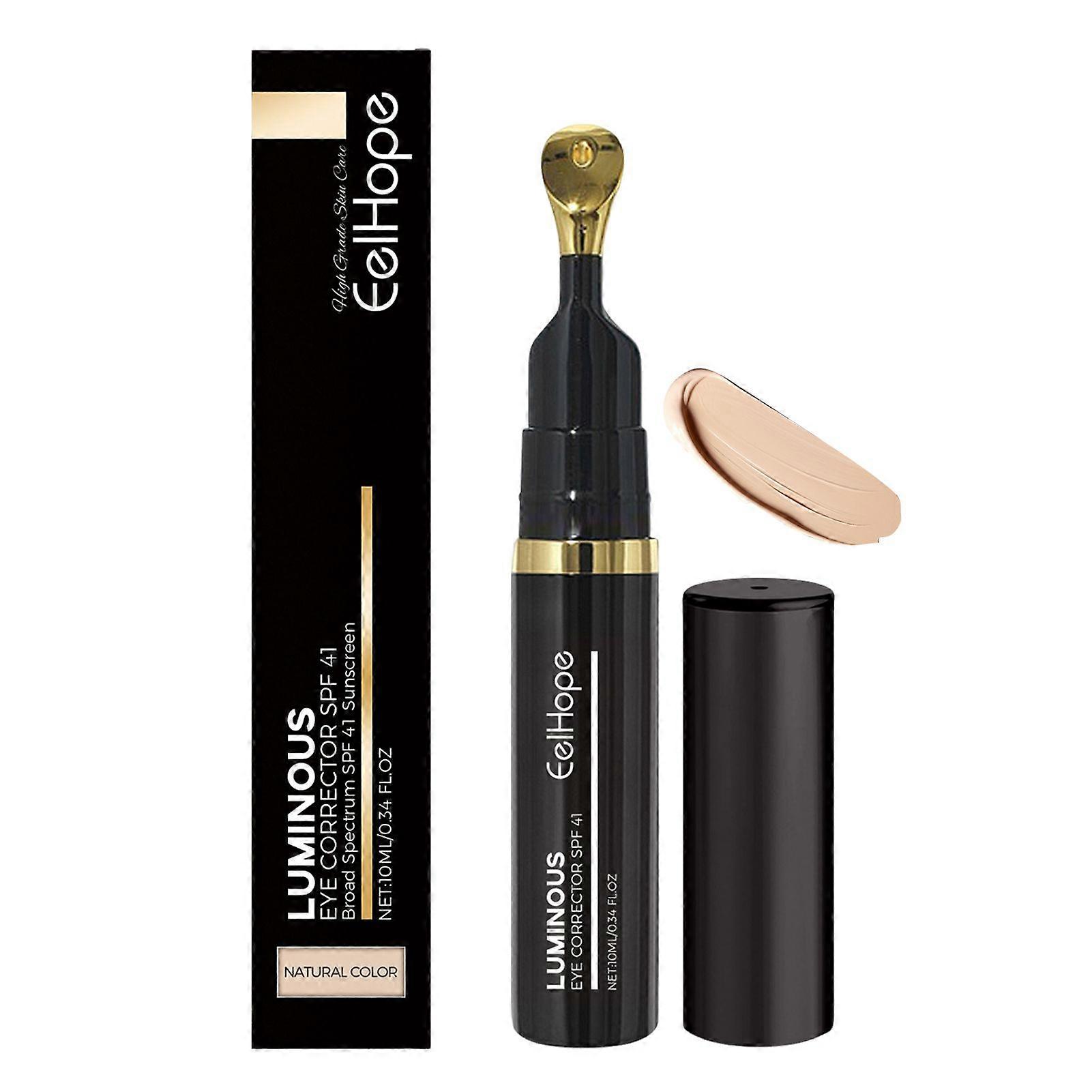 Luminous Eye Corrector SPF41 Undereye Sunscreen Concealer Anti Aging Hydrating Eye Cream for Women Girls