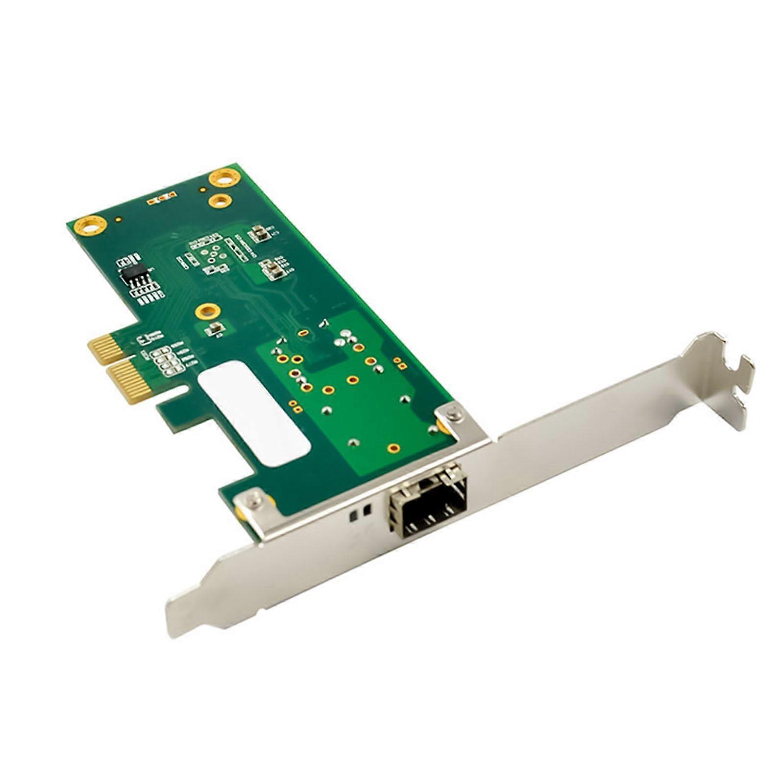 EP9660 PCIEx1 Gigabit Fiber Optical Networking Card WGI210AS Single Port and with Bracket for Industrial