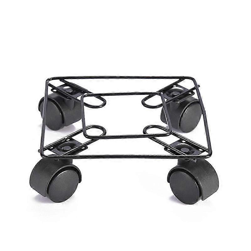 Potted Rolling Plant Stand Holder with Casters Accessory Plant Tray Roller Versatile Pallet Trolley Rollers Trolley
