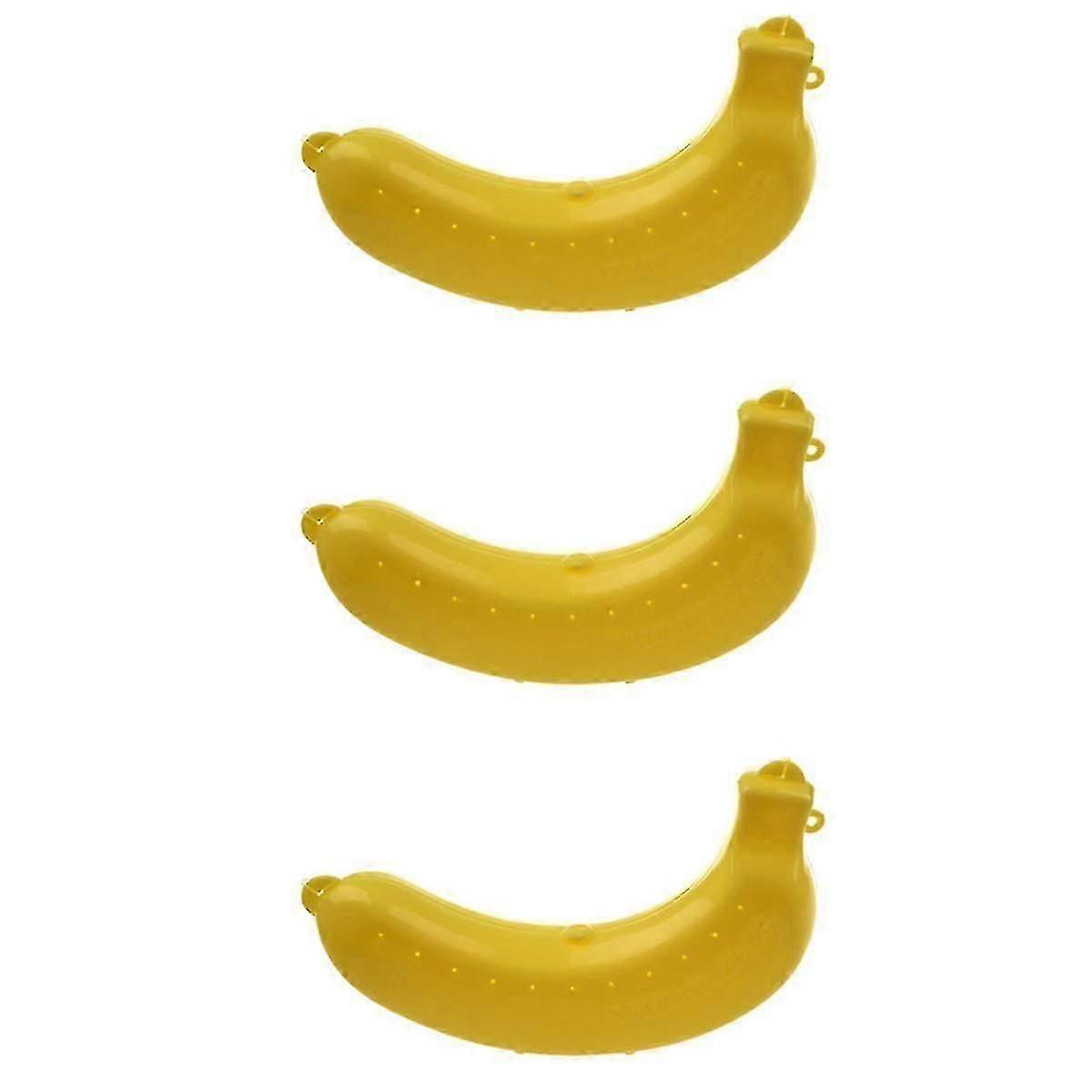 3Xホットバナナ保護収納ボックス、バナナ屋外ボックス、完璧なデザイン。まぁ