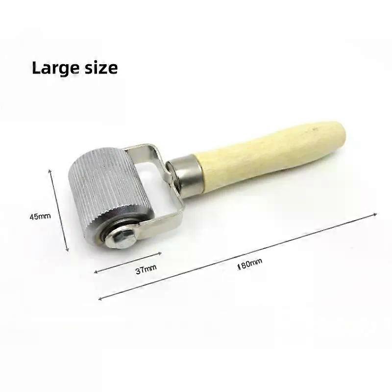汽车音响消音应用滚轮工具,适用于汽车噪音轮手压滚轮金属木柄