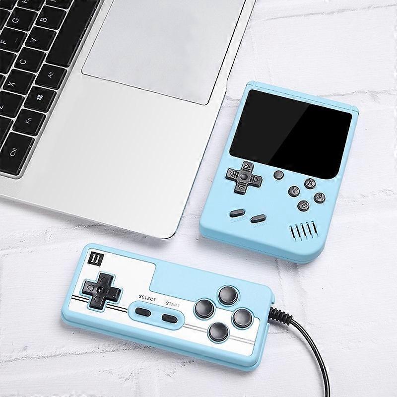 MK800 Mini console de jeu portable 3,0 pouces MK800-Doubles / Bleu