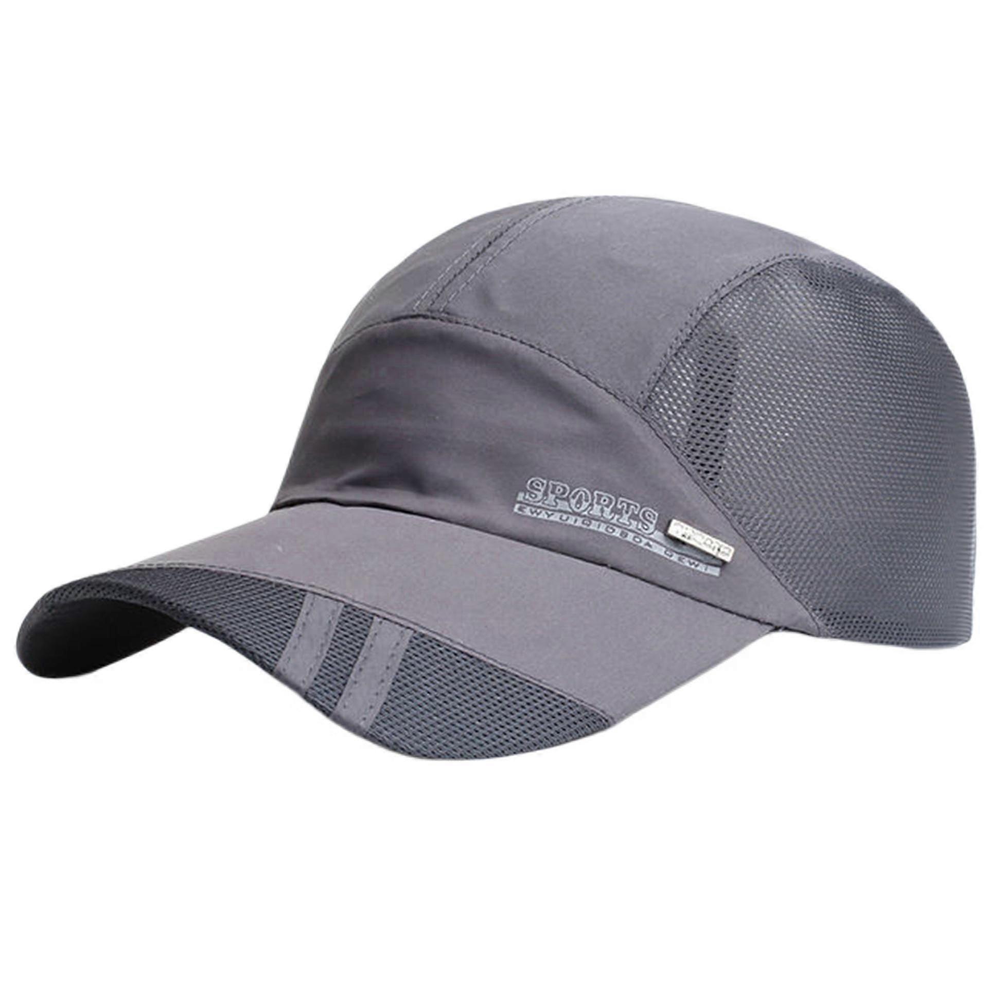 Baseball Cap UPF 50 Unstructured Hat with Foldable Long Large Bill