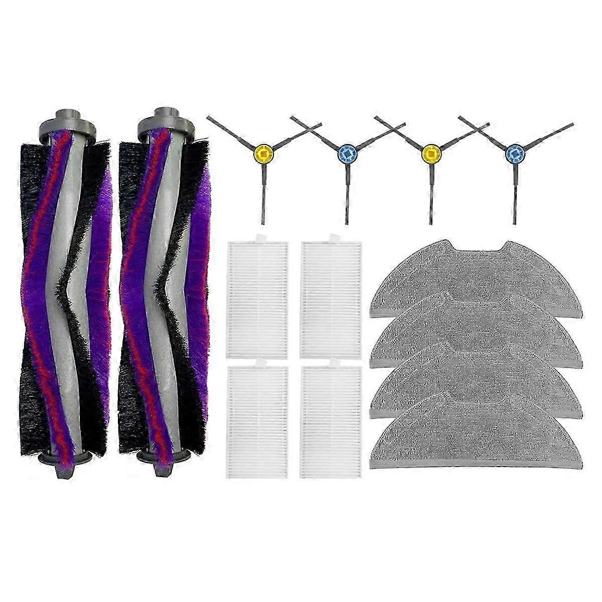 Replacement Part Accessories Fit for E10s Robot Vacuum Cleaner Side Brush Hepa Filters Mop Pads